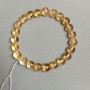 Citrine Bracelet, length 18 cm ± stretch