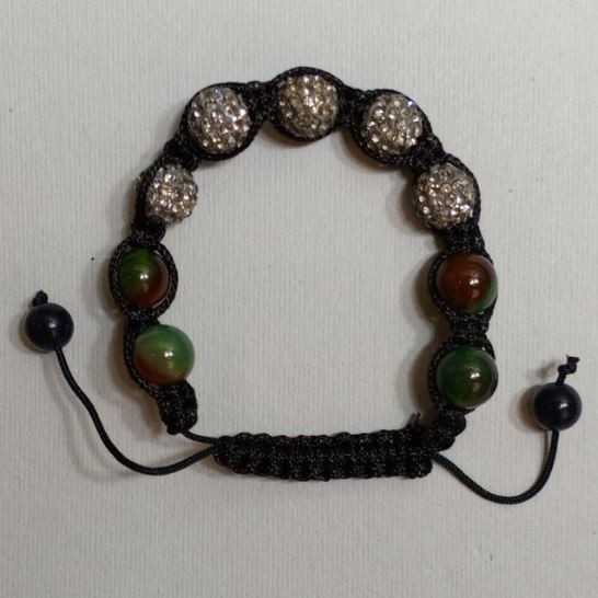 Adjustable slip knot bracelet