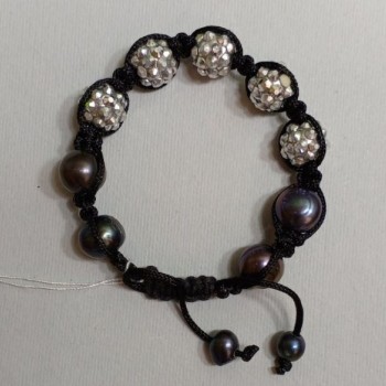 Adjustable drawstring bracelet