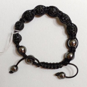 Adjustable drawstring bracelet