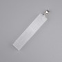 Unpolished Selenite Mineral Pendant 53×12 mm ±, length 64 mm+