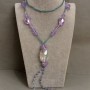 Assorted Stones and Beads Necklace, 72 cm+