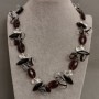 Murano Glass Necklace, 53 cm+