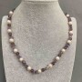 Assorted Stone Necklace, length 44 cm ± toggle clasp