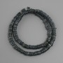 Skafarka shell rondelle beads, diameter about 6–6.5 mm, thickness up to 2 mm, length about 39 cm on beading thread