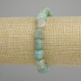 Amazonite Bracelet with Tumbled Beads, diameter 9.5–10.5×10–11 mm ±, length 18 cm ±, elastic/stretch
