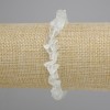 Toned quartz bracelet with unprocessed stones, diameter 8-12×8-10 mm ±, length 18 cm ±, stretch