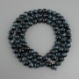 Tiger's Eye Beads (Synthetic) Smooth Round Bead, 10 mm Diameter ±, 80 cm Length ± on Beading Line