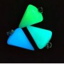 Pendant 'Pendulum' Glowing Turquoise Onyx 14x22x30± mm
