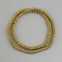 Hematite Rondelle Beads Gold 5×2 mm
