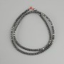 Hematite Faceted Beads 3 mm on Thread
