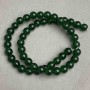 Chrysoprase Beads, Smooth Round, 8 mm Diameter, 38 cm Length on Thread