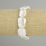 Baroque Pearl Bracelet on Stretch Cord, diameter 18-21×13 mm, 5-16 mm ±, length 18 cm ±