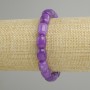 Sugilite Barrel Bead Bracelet, diameter 11×9 mm, length 18 cm ± stretch