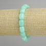 Amazonite Barrel Bead Bracelet, diameter 11×9 mm, length 18 cm, +/- stretch