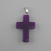 Sugilite Cross Pendant