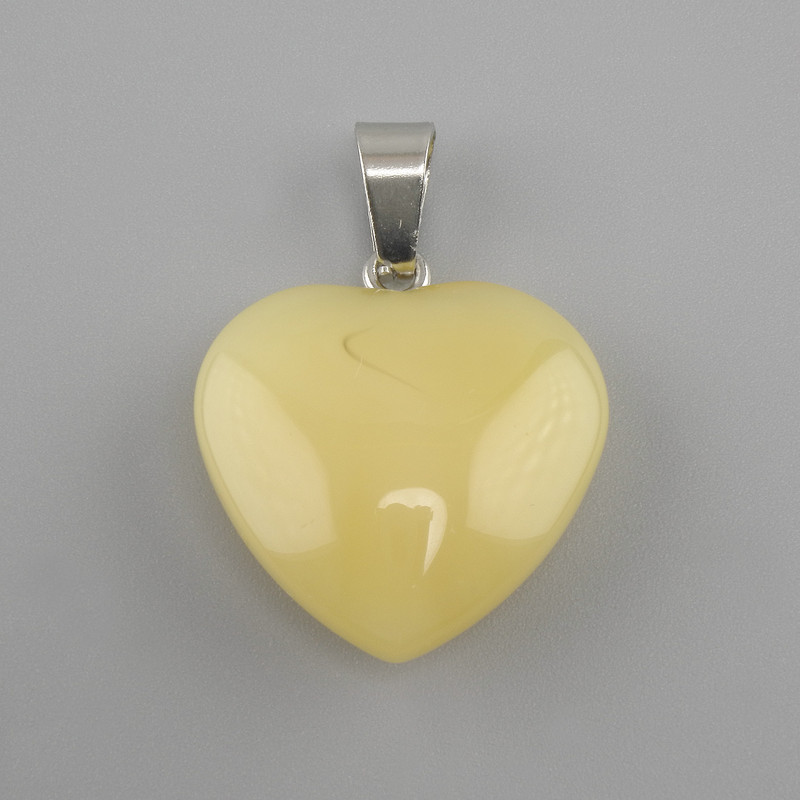 Pendant Citrine Heart 20×20×28 mm+
