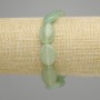 Jade Bracelet Oval, diameter 18x13mm ±, length 18cm ± stretchy