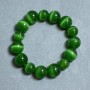Cat's Eye Bead 11–14 mm Stones 11–14 mm, length 18 cm, stretch bracelet