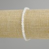 Moonstone Opalite Bead Bracelet, faceted 4mm round beads, stretch bracelet, 18 cm