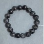 Labradorite Beaded Bracelet 10mm Faceted Beads, 18cm Stretch Length
