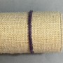 Amethyst bracelet faceted coin 4mm+-, length 18cm+-, stretch