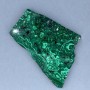 Natural stone souvenir slab Malachite 90x65x10 mm ± weight 150 g