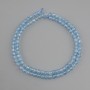 Topaz beads faceted round bead, diameter 4 mm +/-, length 39 cm +/-