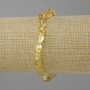 Citrine Bracelet Tumbled, diameter 5-8x5-7 mm +-, length 18 cm +- stretch
