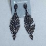 Long Evening Earrings, 8 cm Length