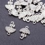 Umbrella Pendant Hardware, 13×20 mm, hole diameter 3 mm, packaging 20 g ± 17 pcs