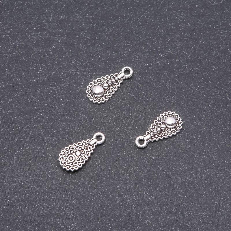 Teardrop Pendant Hardware 8×18 mm, 20 g packaging, ±30 pcs
