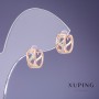 Сережки Xuping 11х5мм "позолота 18К"