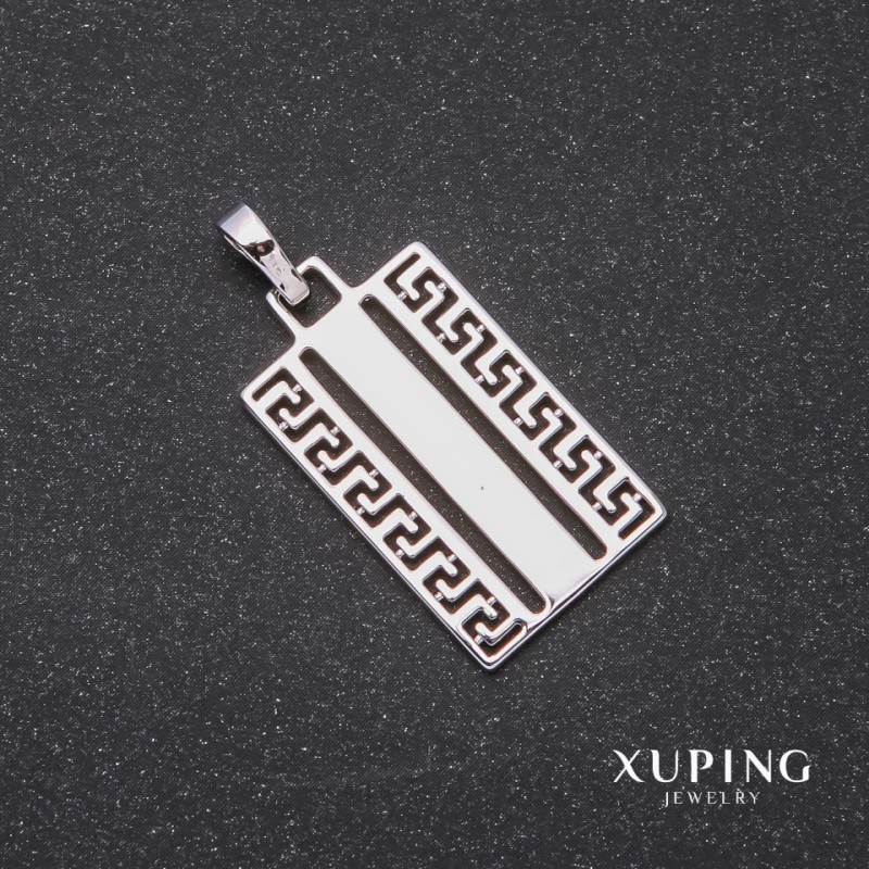 Xuping Versace Pendant 36x30x17 mm Rhodium