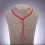 Red neck cord, diameter 2.5 mm, length 50 cm