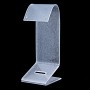Earrings stand, matte plastic, height 133 mm, width 40 mm, depth 50 mm