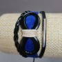 Children's Bracelet 'Infinity' blue on an adjustable cord