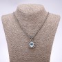 Eye Pendant in Goth-Punk Style on Chain, 22×25 mm, 65 cm