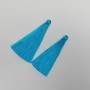 Craft blank brush 'Blue', length 7 cm, diameter 7 mm, pair