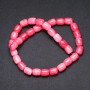 Synthetic Tourmaline Beads, Barrel-Shaped, 9x11 mm, 38 cm Strand