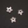 End cap for findings, diameter 12x3 mm, inner diameter 1.6 mm, packaging 20 g ± 37 pcs