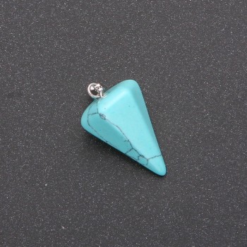 Pendant "Pendulum" Green Turquoise (single piece) 14×22×30± mm