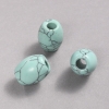 Pandora Turquoise Bead 16.5 × 15.5 mm + -, hole diameter 5.5 mm +