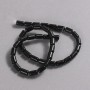 Agate Beads on Thread (Pressed). Smooth Cylinder, diameter 10×6 mm + -, length 41 cm +