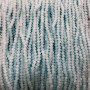 Beads Czech Crystal on a Thread Pale Lilac Matte Faceted Rondelle, diameter 3×2.5 mm, + -, length 36-38 cm +