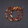 Mookaite Jasper Beads - Smooth Round Beads, 4–5 mm Diameter, 38 cm Strand