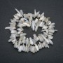 Adularia natural stone bead strand 'needle' chip, diameter 18x5mm, length 41 cm +