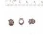 Pandora Owl Bead 10x8mm, hole diameter 5 mm, packaged 20 g ± 13 pcs