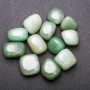 Natural Jade tumbled pebble 15×20 mm (+-) packaging 100 g
