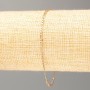 Bracelet Xuping with 18K gold plating, length 19 cm, thickness 2 mm+